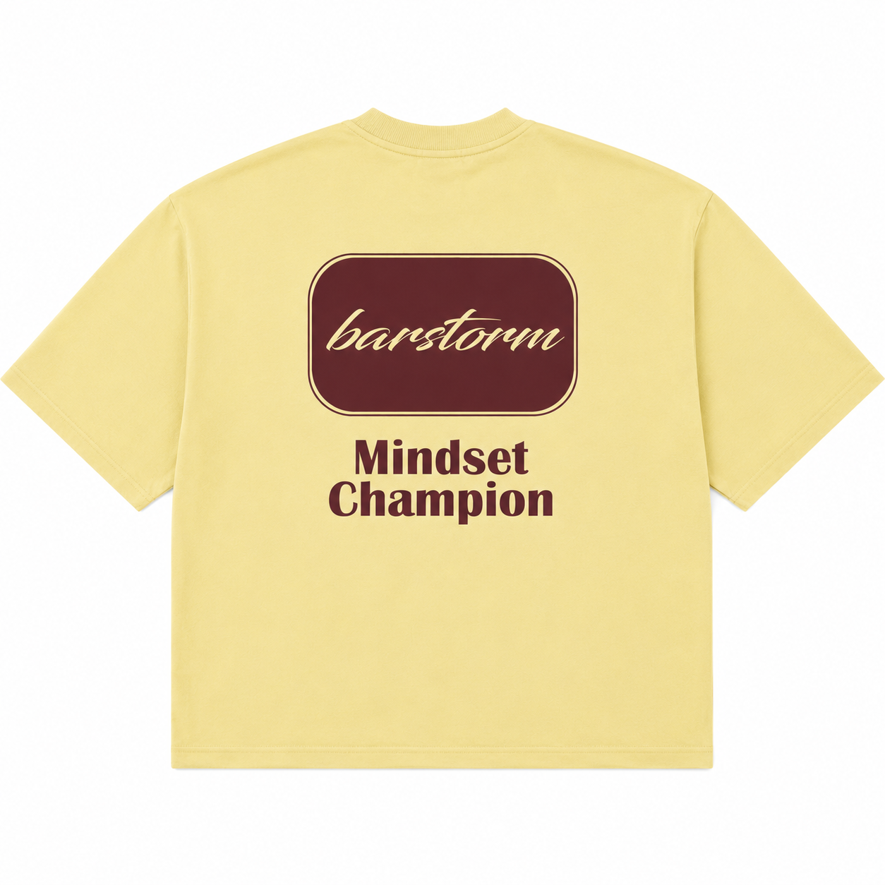 T-SHIRT BOXY « MINDSET CHAMPION »