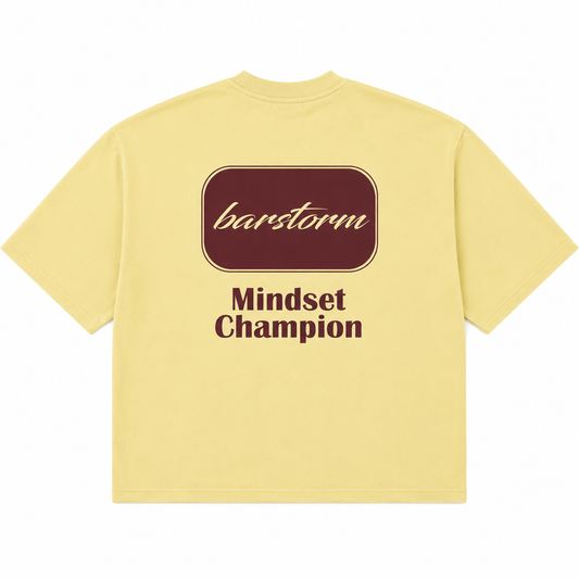 T-SHIRT BOXY « MINDSET CHAMPION »