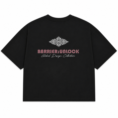 T-SHIRT BOXY « BARRIER UNLOCK »