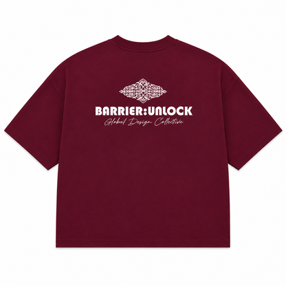 T-SHIRT BOXY « BARRIER UNLOCK »
