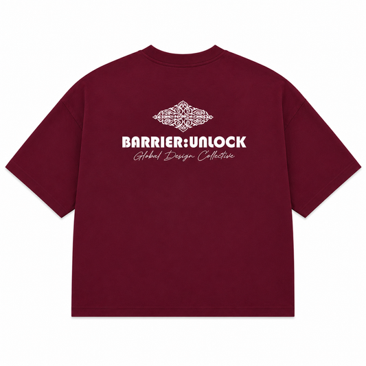 T-SHIRT BOXY « BARRIER UNLOCK »