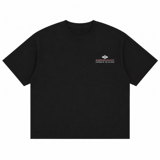 T-SHIRT BOXY « BARRIER UNLOCK »