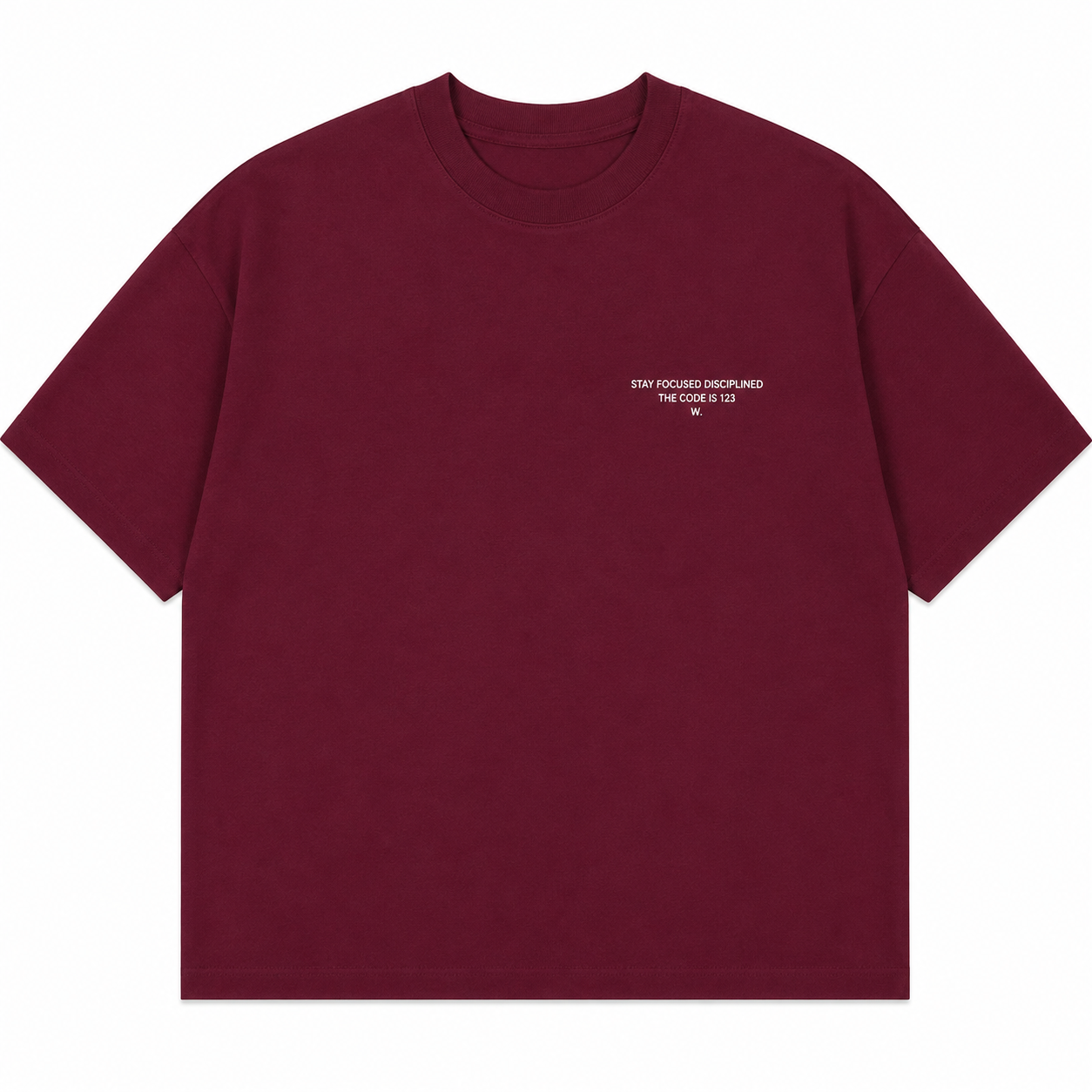 T-SHIRT BOXY « BAR:CODE 123 »