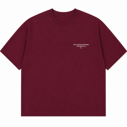 T-SHIRT BOXY « BAR:CODE 123 »