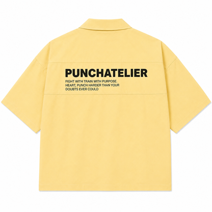 CHEMISE BOXY FERMOIRS MOUSQUETON « PUNCHATELIER »