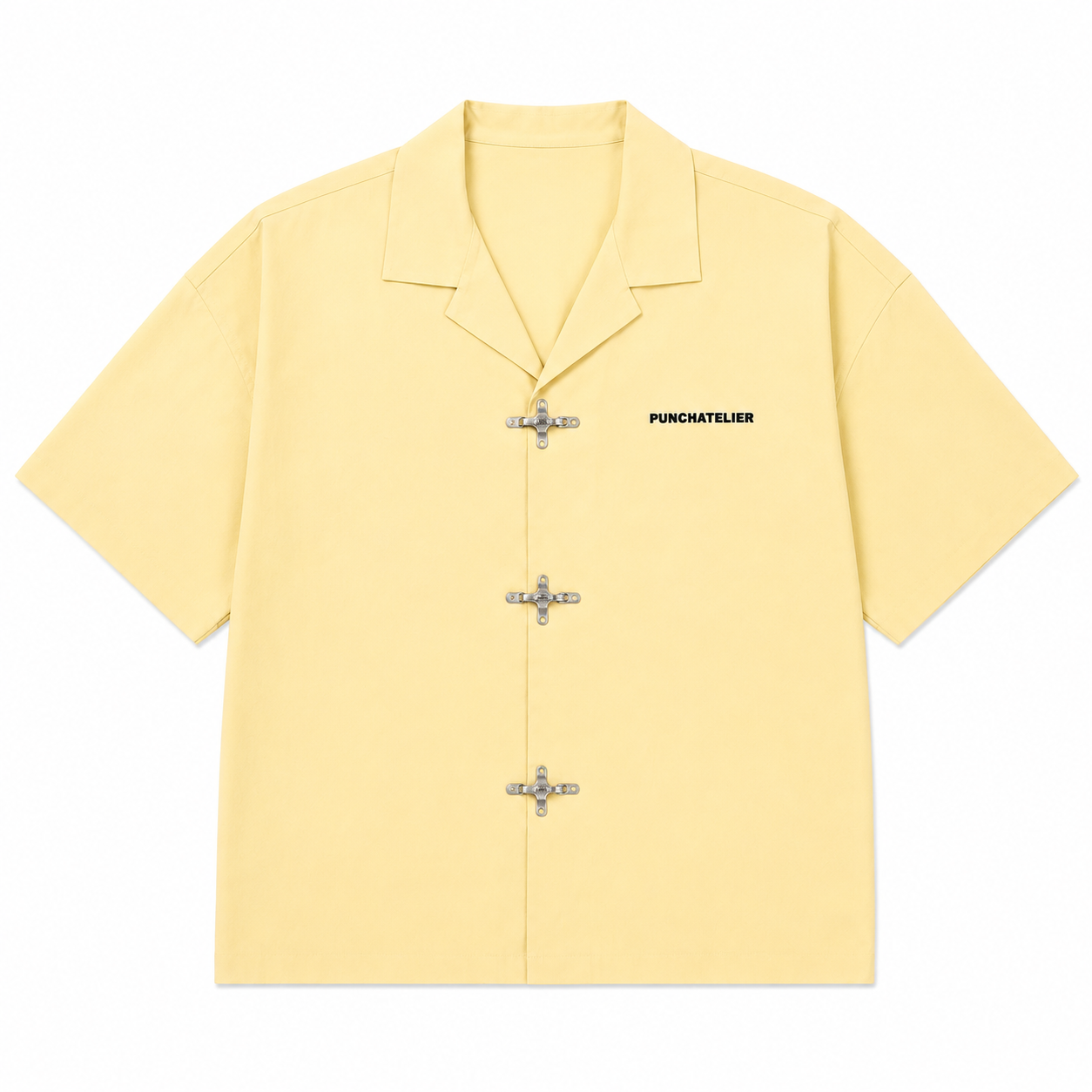 CHEMISE BOXY FERMOIRS MOUSQUETON « PUNCHATELIER »