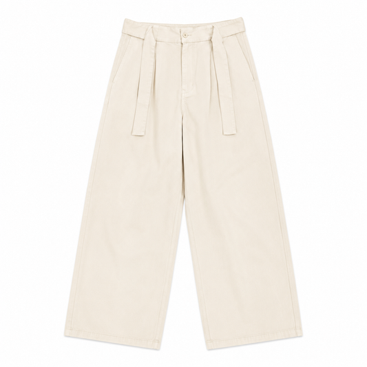 PANTALON À CEINTURE AJUSTABLE