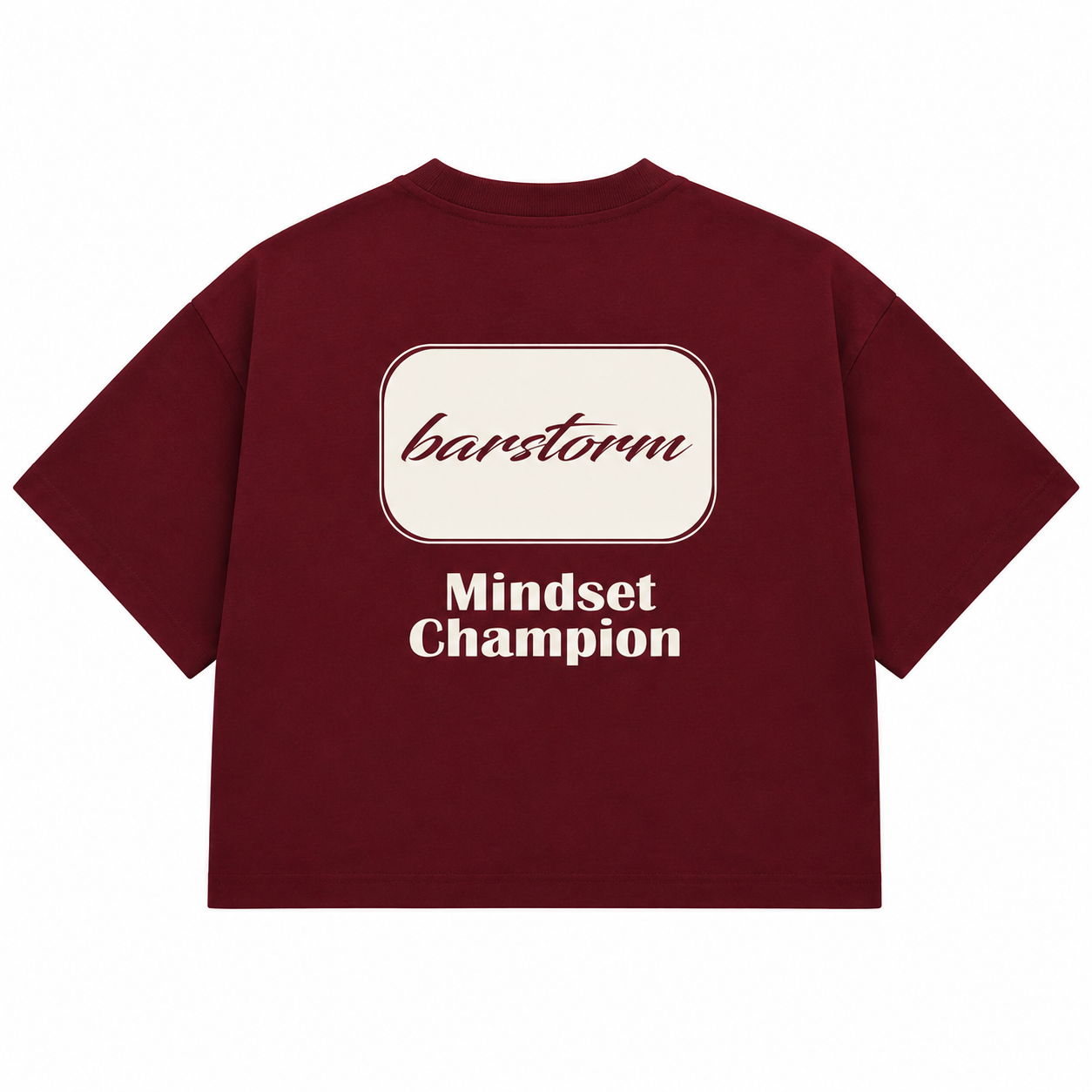 T-SHIRT BOXY « MINDSET CHAMPION »