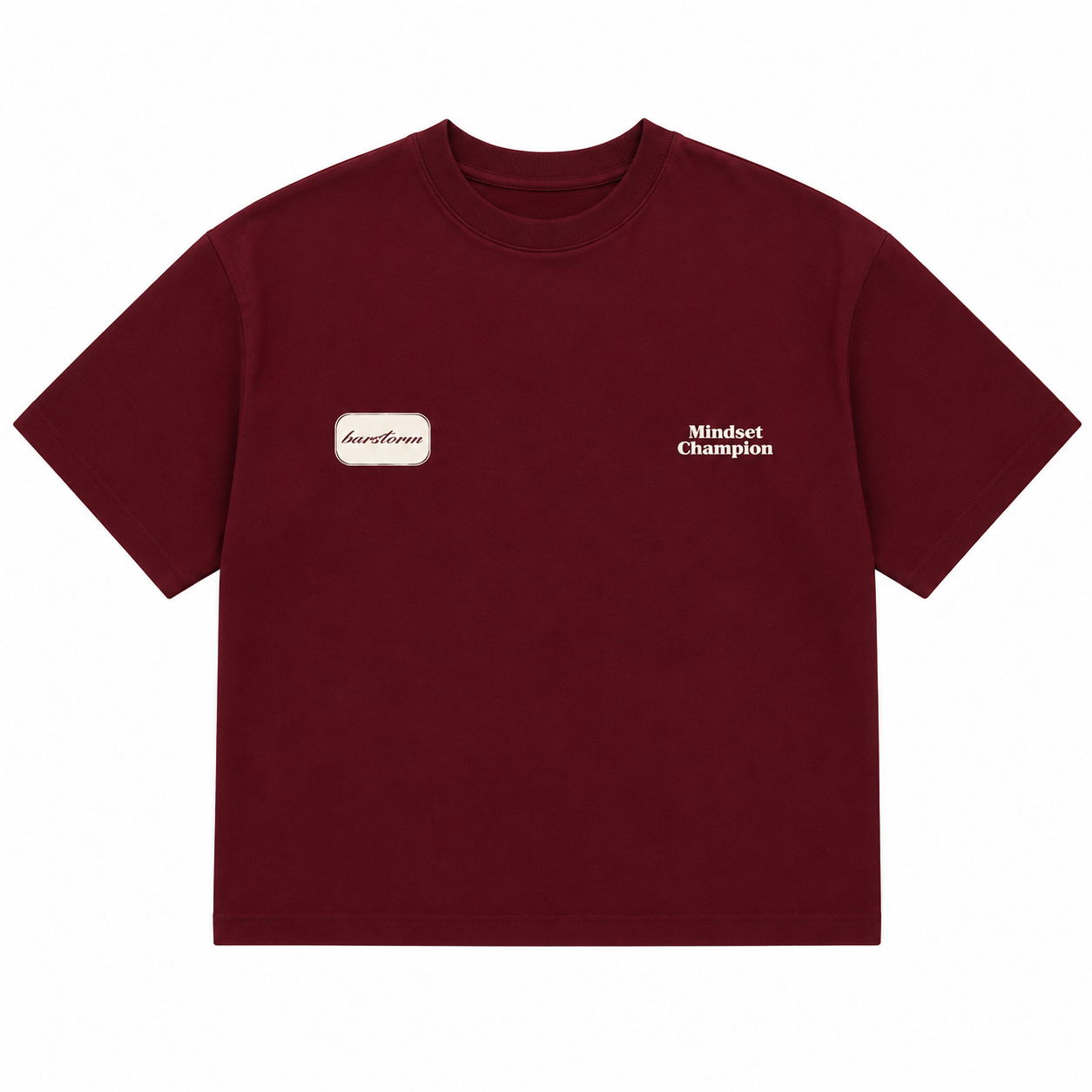 T-SHIRT BOXY « MINDSET CHAMPION »