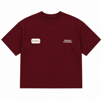 T-SHIRT BOXY « MINDSET CHAMPION »