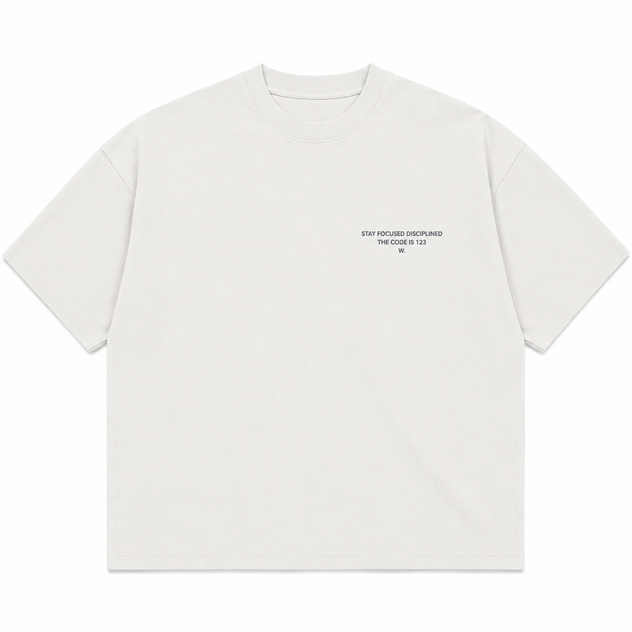 T-SHIRT BOXY « BAR:CODE 123 »