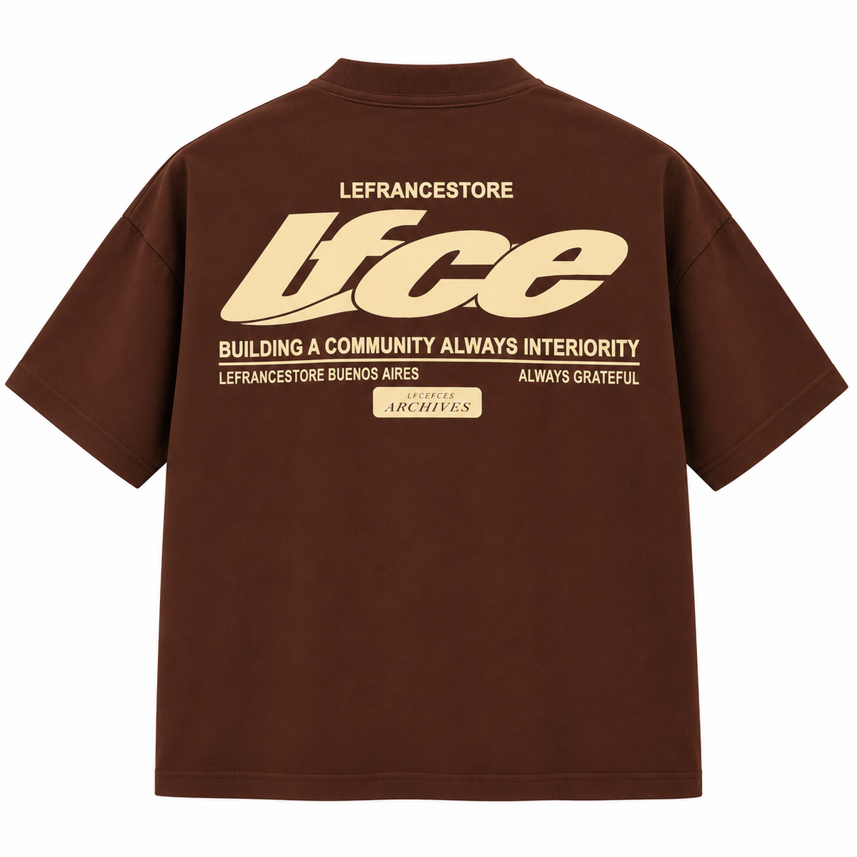 T-SHIRT BOXY « LFCE »