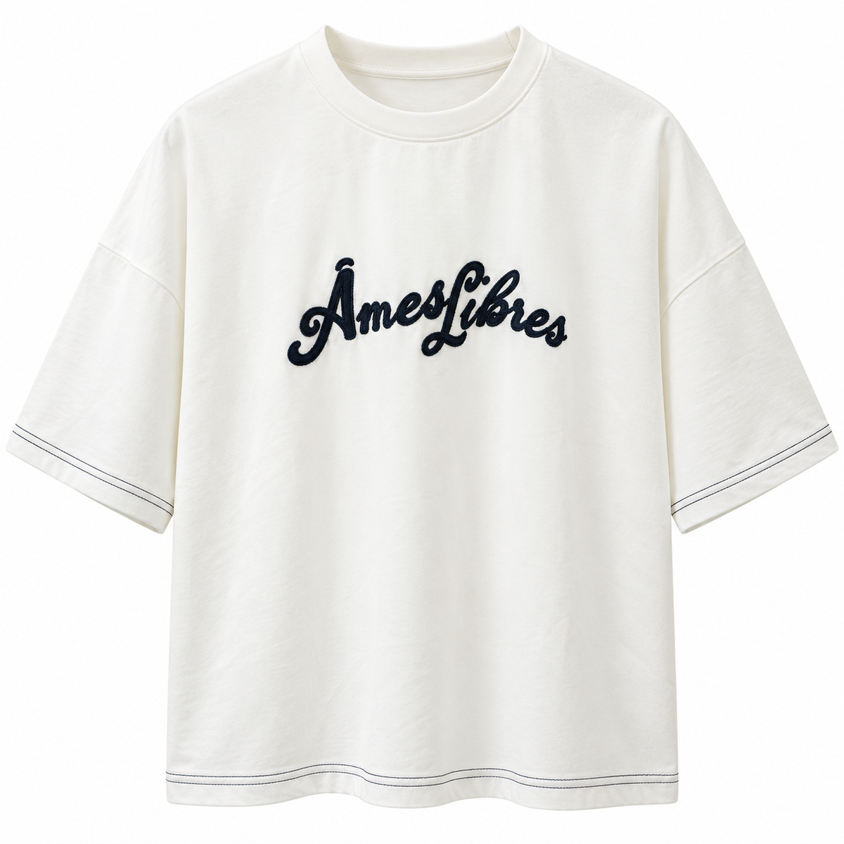T-SHIRT BOXY « ÂMES LIBRES »