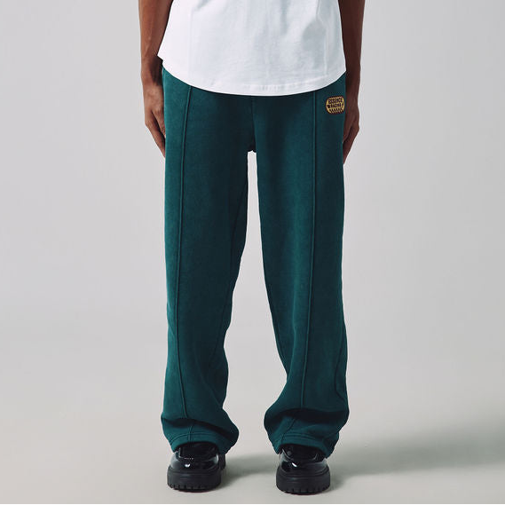 JOGGING DÉLAVÉ À SURPIQURE