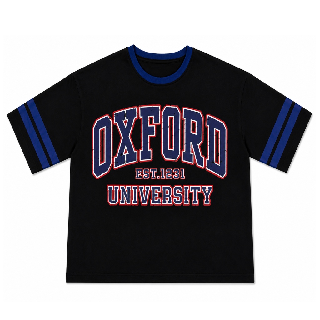 T-SHIRT - VARSITY OXFROD